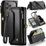 RFID Blocking Crossbody Wallet Case for iPhone 17