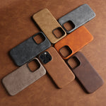 Premium Leather Shockproof Case for iPhone