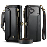 RFID Blocking Crossbody Wallet Case for iPhone 17