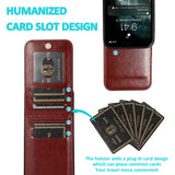 Business Demeanor Leather Case for iPhone