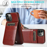 Business Demeanor Leather Case for iPhone