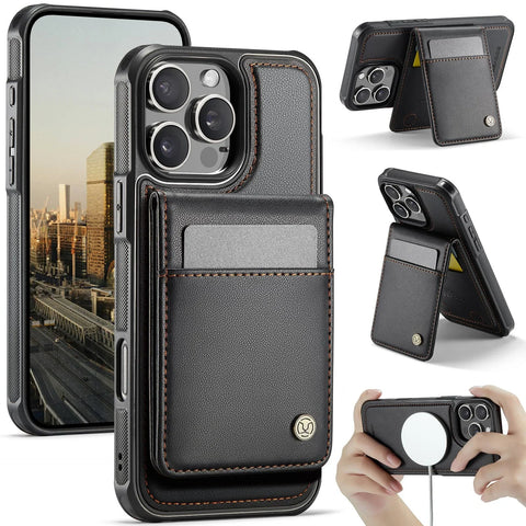 Magnetic 2in1 Detachable Wallet Case for iPhone