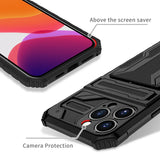 Back Pocket Dual Layer Protective Hard Case for iPhone