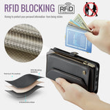 RFID Blocking Crossbody Wallet Case for iPhone 17