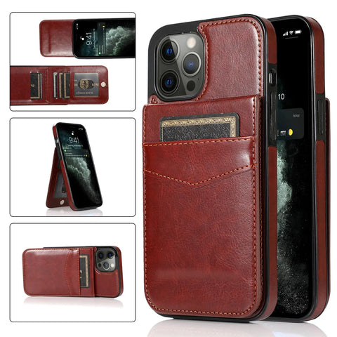 Business Demeanor Leather Case for iPhone