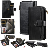 2in1 Detachable Magnetic Wallet Case for iPhone
