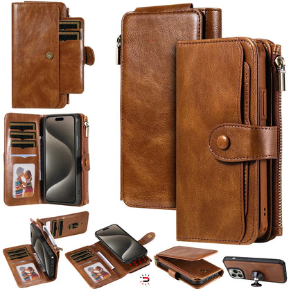 2in1 Detachable Magnetic Wallet Case for iPhone