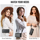 RFID Blocking Crossbody Wallet Case for iPhone 17