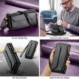 RFID Blocking Crossbody Wallet Case for iPhone 17