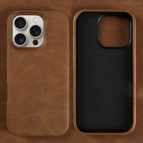Premium Leather Shockproof Case for iPhone