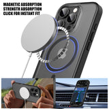 Fits Magnetic 10FT Drop Resistant Shockproof Case for iPhone