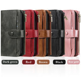 2in1 Detachable Magnetic Wallet Case for iPhone