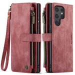 Retro Leather Wallet Case for Samsung