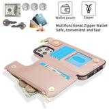 Card Holder Flip Leather Case for iPhone 16