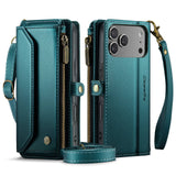 RFID Blocking Crossbody Wallet Case for iPhone 17
