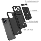 Back Pocket Dual Layer Protective Hard Case for iPhone